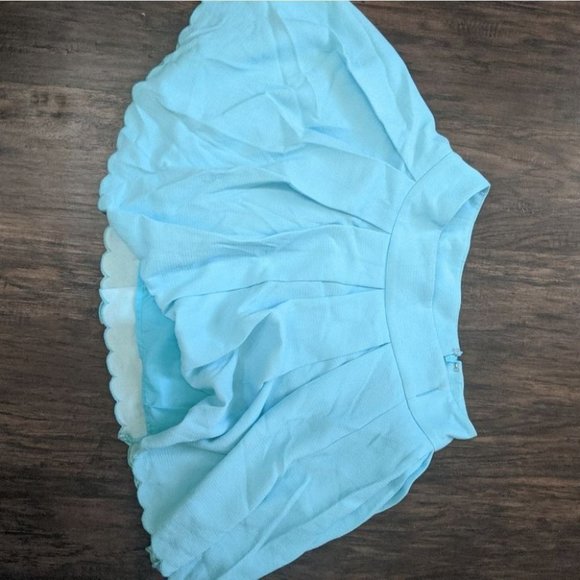 Vero Moda Dresses & Skirts - Vero Moda Mini Flared Skirt Bright Blue L